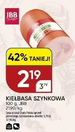 Chata Polska Kiełbasa Szyrkowa JBB oferta