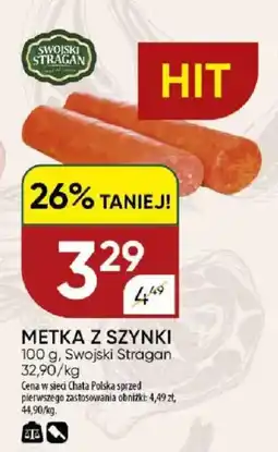 Chata Polska Metka z szynki Swojski Stragan oferta