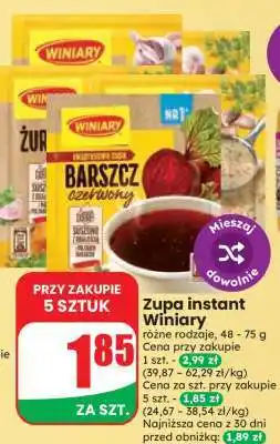 Dino Zupa instant Winiary oferta