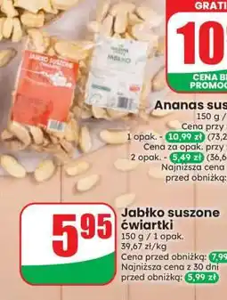 Dino Jabłko suszone ćwiartki oferta