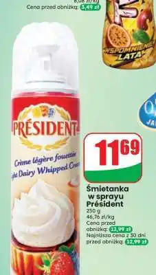 Dino Śmietanka w sprayu Président oferta