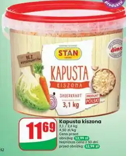 Dino Kapusta kiszona oferta