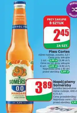 Dino Napój piwny Somersby oferta