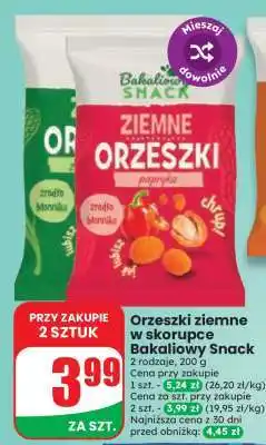 Dino Orzeszki ziemne w skorupce Bakaliowy Snack oferta