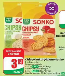 Dino Chipsy kukurydziane Sonko oferta