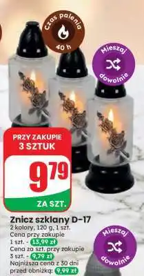 Dino Znicz szklany D-17 oferta