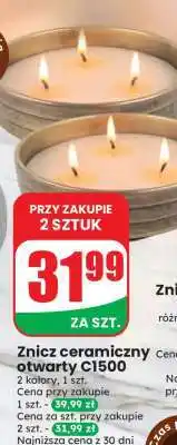 Dino Znicz ceramiczny otwarty C1500 oferta