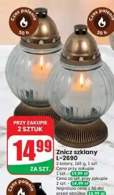 Dino Znicz szklany L-2690 oferta