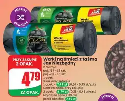 Dino Worki na śmieci z taśmą Jan Niezbędny oferta