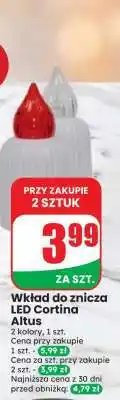 Dino Wkład do znicza LED Cortina Altus oferta