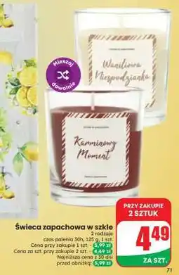Dino Świeca zapachowa w szkle oferta