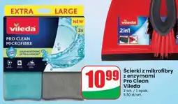 Dino Ścierki z mikrofibry z enzymami Pro Clean Vileda oferta