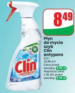 Dino Płyn do mycia szyb Clin antypara oferta