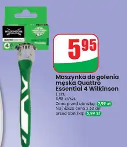 Dino Maszynka do golenia męska Quattro Essential 4 Wilkinson oferta