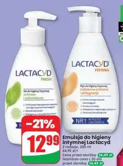 Dino Emulsja do higieny intymnej Lactacyd oferta
