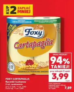 Kaufland FOXY CARTAPAGLIA oferta