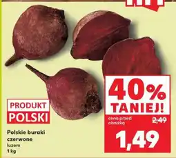 Kaufland Polskie buraki czerwone luzem 1 kg oferta