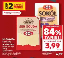 Kaufland MLEKOVITA Ser żółty w plastrach oferta