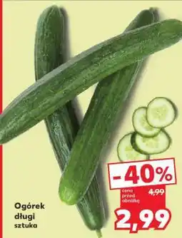 Kaufland Ogórek długi sztuka oferta