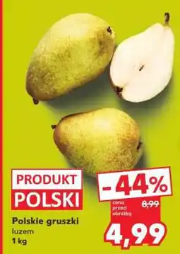 Kaufland Polskie gruszki oferta