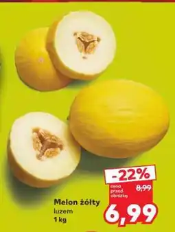 Kaufland Melon żółty luzem 1 kg oferta