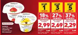 Kaufland PIATNICA Jogurt Skyr typu islandzkiego waniliowy, owocowy 150 g opakowanie oferta