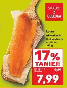 Kaufland Łosoś atlantycki filet wędzony na zimno 100 g oferta