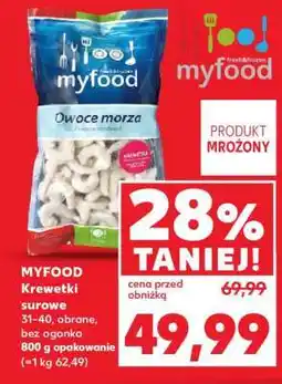 Kaufland MYFOOD Krewetki surowe oferta