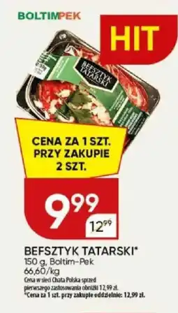 Chata Polska Beef Tartar Boltim-Pek oferta