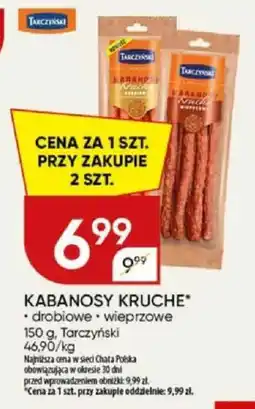 Chata Polska Kabanosy Kruche Tarczyński oferta