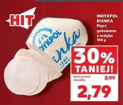 Kaufland INDYKPOL BIANKA Pierś gotowana z indyka 100 g oferta