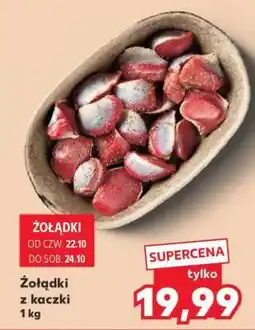 Kaufland Żołądki z kaczki 1 kg oferta