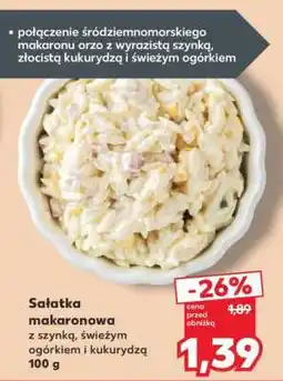 Kaufland Sałatka makaronowa oferta