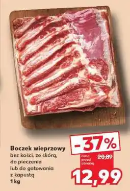 Kaufland Boczek wieprzowy oferta