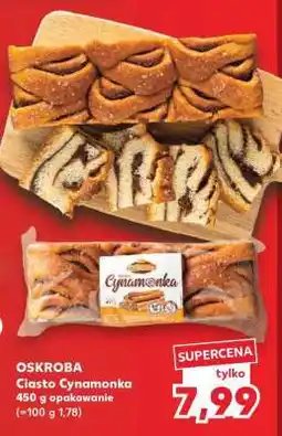 Kaufland OSKROBA Ciasto cynamonka oferta