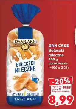 Kaufland DAN CAKE Bułeczki mleczne 400 g opakowanie oferta