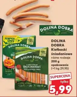 Kaufland DOLINA DOBRA Kiełbaski śniadaniowe oferta