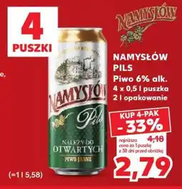 Kaufland Namysłów Pils oferta