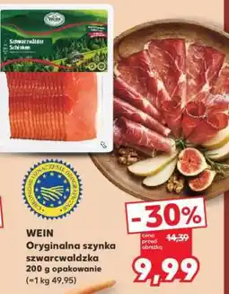 Kaufland WEIN Oryginalna szynka szwarcwaldzka oferta
