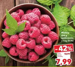 Kaufland Maliny 200 g opakowanie oferta
