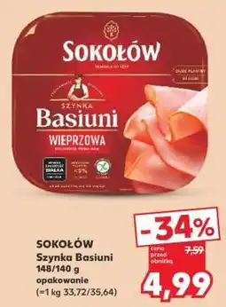 Kaufland SOKOŁÓW Szynka Basiuni oferta