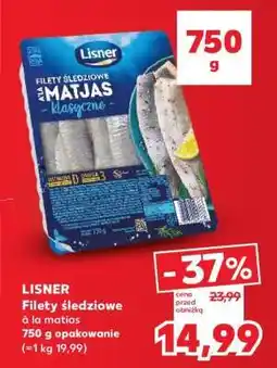 Kaufland LISNER Filety śledziowe à la matias oferta