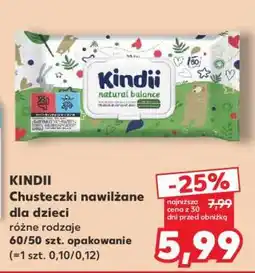 Kaufland KINDII Chusteczki nawilżane dla dzieci oferta