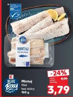 Kaufland Mintaj filet bez skóry 100 g oferta