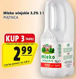 Prim Market Mleko wiejskie PIĄTNICA oferta