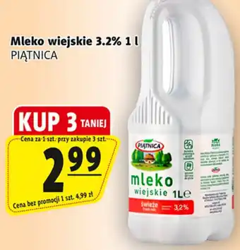 Mleko wiejskie PIĄTNICA