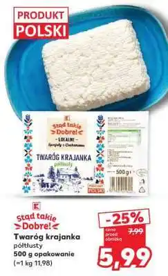 Kaufland Twaróg krajanka, półtłusty oferta