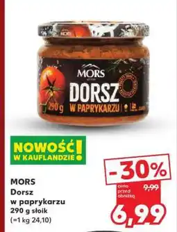 Kaufland MORS Dorsz w paprykarzu oferta