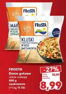 Kaufland FROSTA Danie gotowe różne rodzaje oferta