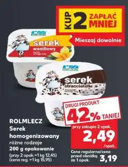 Kaufland ROLMLECZ Serek homogenizowany różne rodzaje oferta